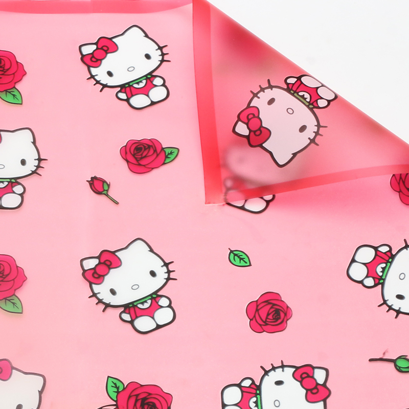 High-end rose kt fresh flower packaging, Ouya paper, light luxury plastic film, high-end gift, luxury waterproof flower bouquet wrapping, flower paper for foreign trade wholesale pic 3