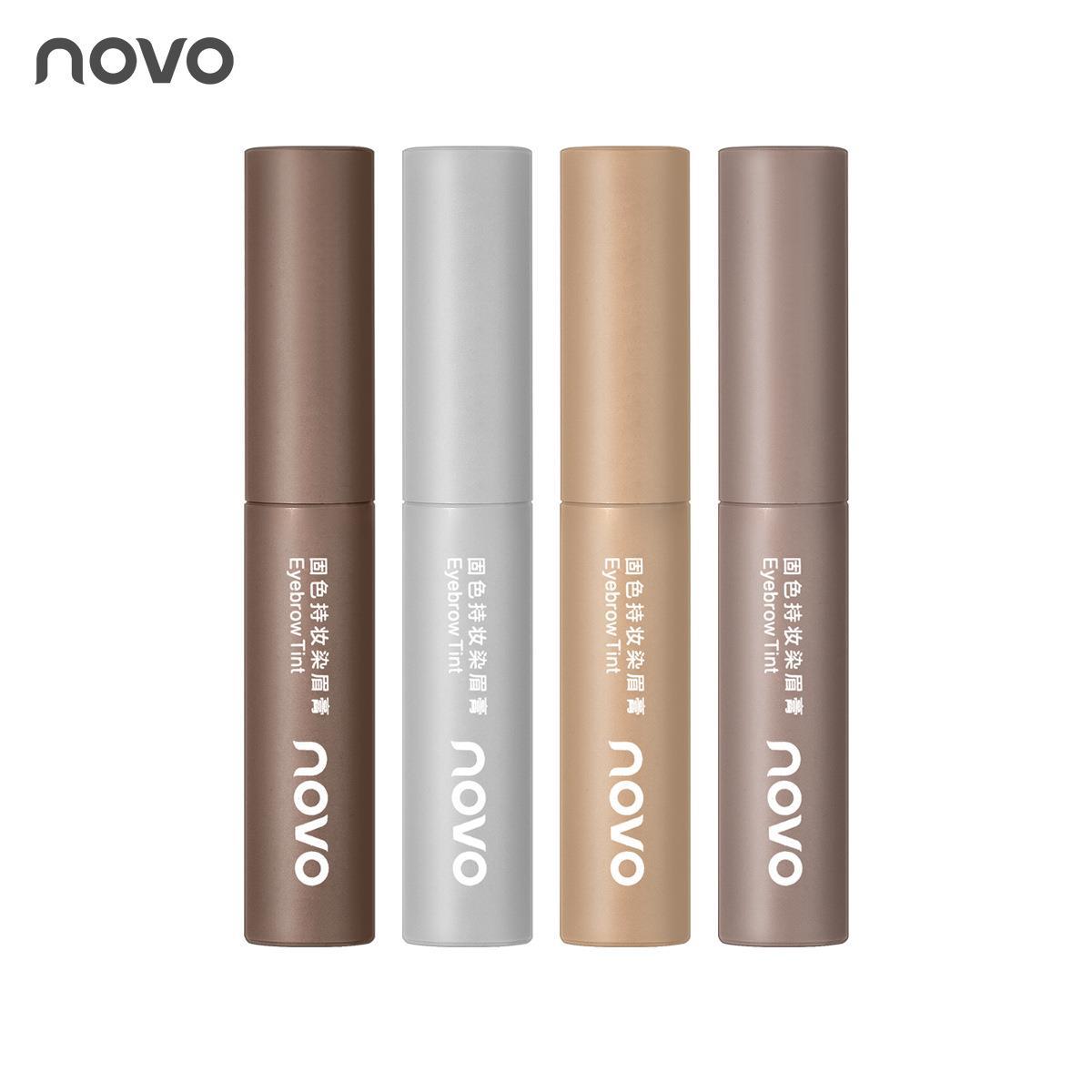 NOVO Color-fixing and Makeup Eyebrow Dye is waterproof, sweat-proof, does not fade or smudge, and offers a three-dimensional natural look with distinct eyebrows Item Picture