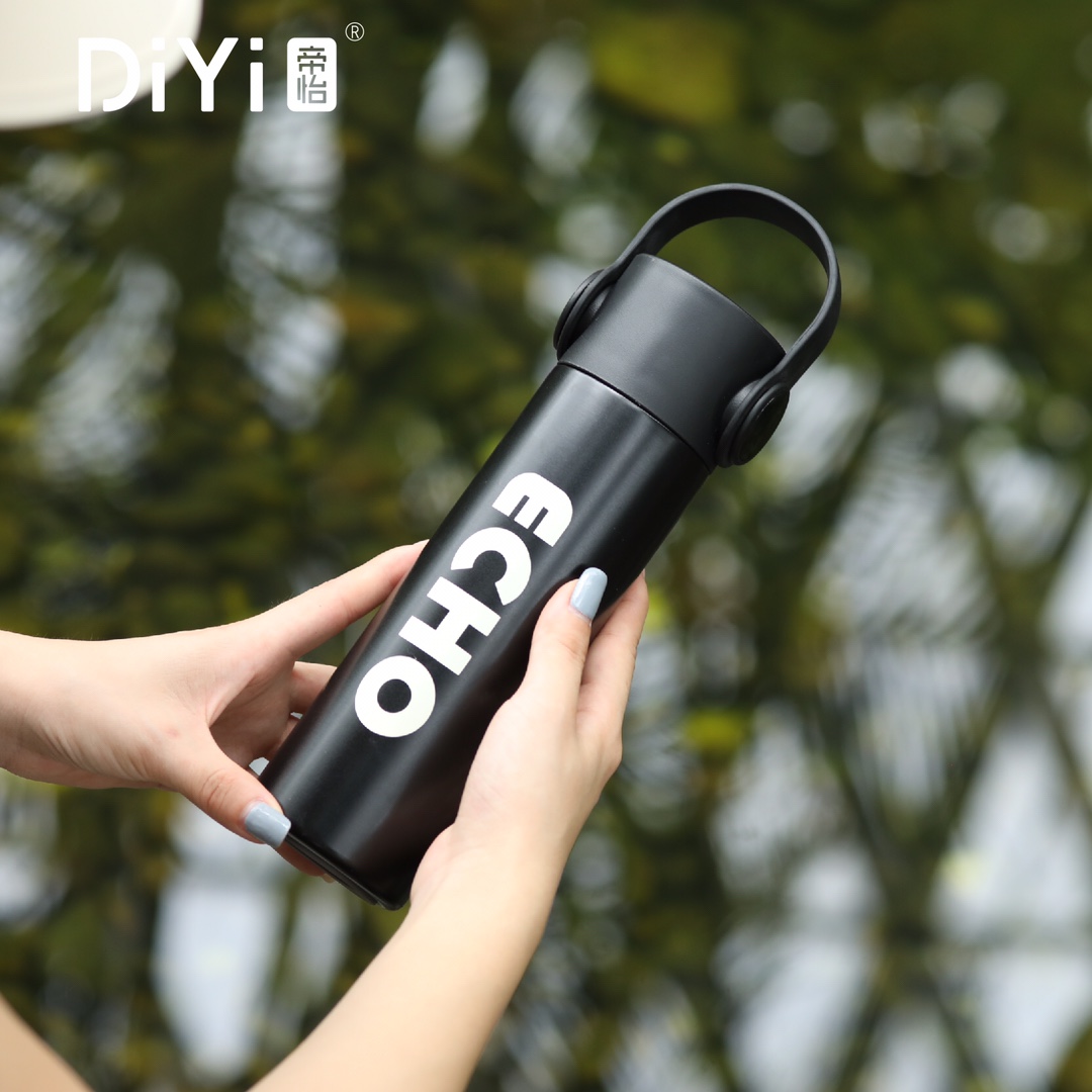 DY-BW1042帝怡回响经典提手杯，500ml，内外304不锈钢，喷塑漆面，耳机提手造型。享受运动，享受呼吸详情4