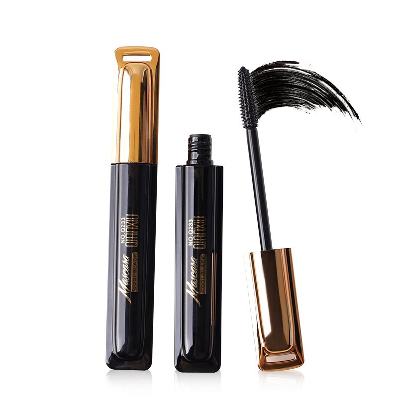 Cross-border makeup top-notch waterproof, non-smudging and non-clumping 4D mascara for long, thick and curling eyelashes wholesale Item Picture