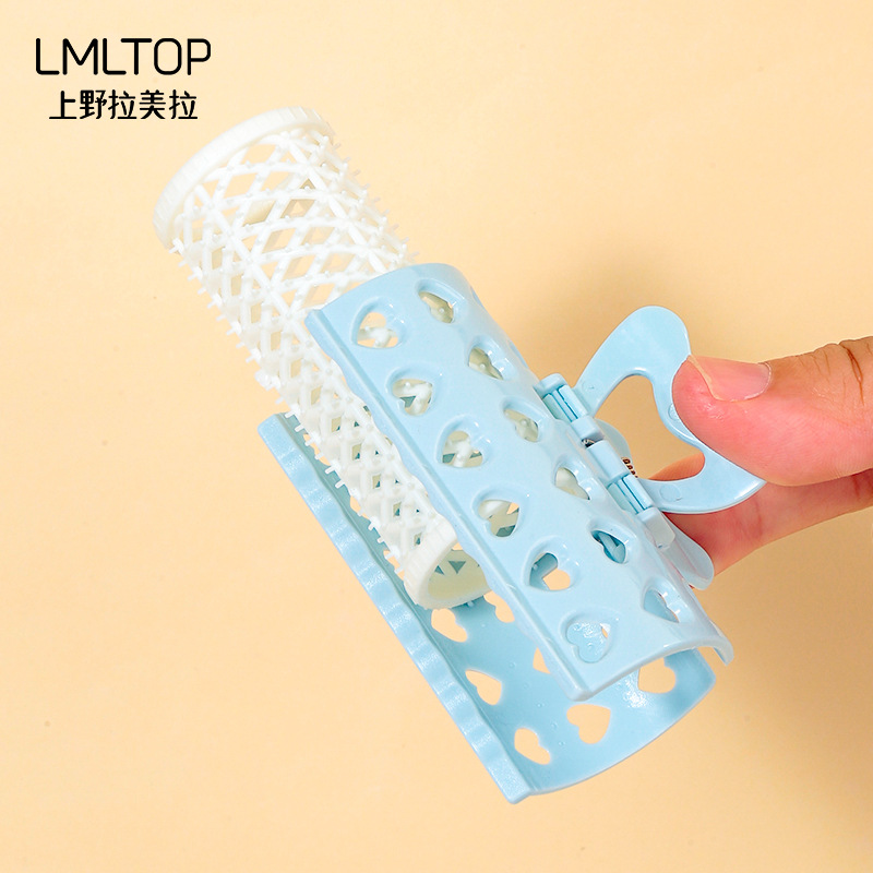 LMLTOP Cartoon Hair Curler 2 sets diy Air bangs Voluminous Double-layer hair Curler SY1046 details Picture