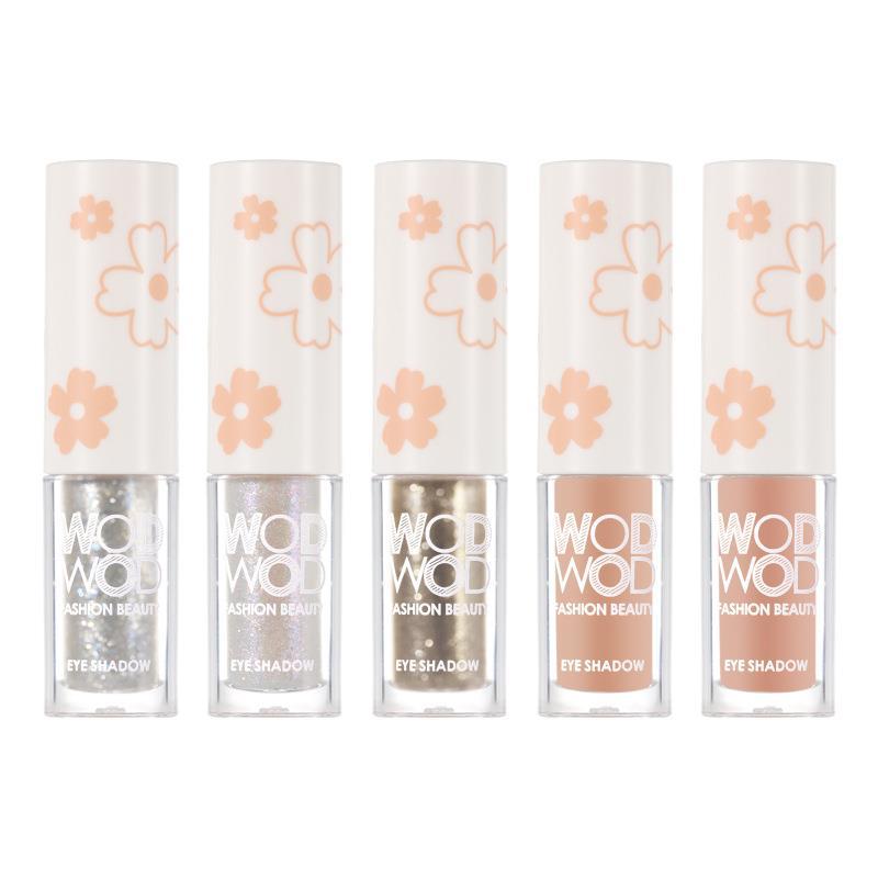 WODWOD Fine Light Monochrome Liquid Eyeshadow, Sparkling pearlescent matte Gloss, Brightening, Contouring, and Eye Shadow liquid Item Picture