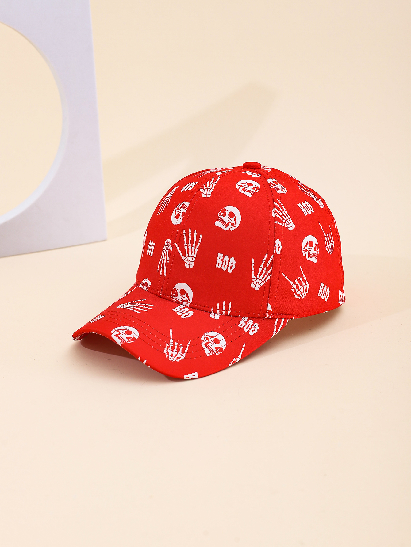 Spring and summer cross-border European and American best-selling wheeled hand-printed baseball caps, outdoor travel sun protection and shading adult baseball caps, adjustable for foreign trade Item Picture