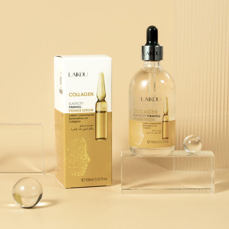 LAIKOU Collagen Essence 100ml Moisturizing and Hydrating Skin Care Essence Cross-border Wholesale full figure