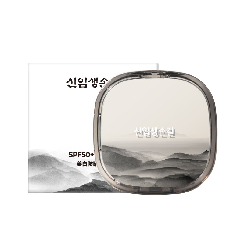 Whitening and Sun Protection Cushion BB Cream spf50+, waterproof, sweat-proof, non-greasy, non-false white, not easy to smudge, sun protection powder compact Item Picture