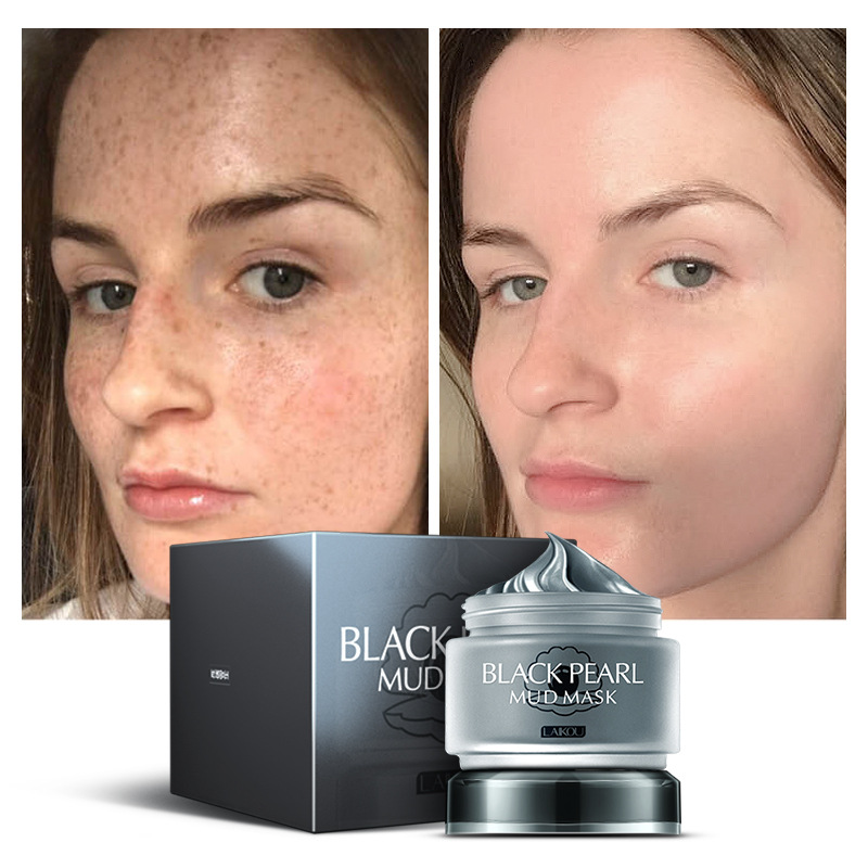 Cross-border Laicome Black Pearl Mask Mud 85g Hydrating, Moisturizing and pore-cleaning factory in stock, one-piece consignment Application Scenario