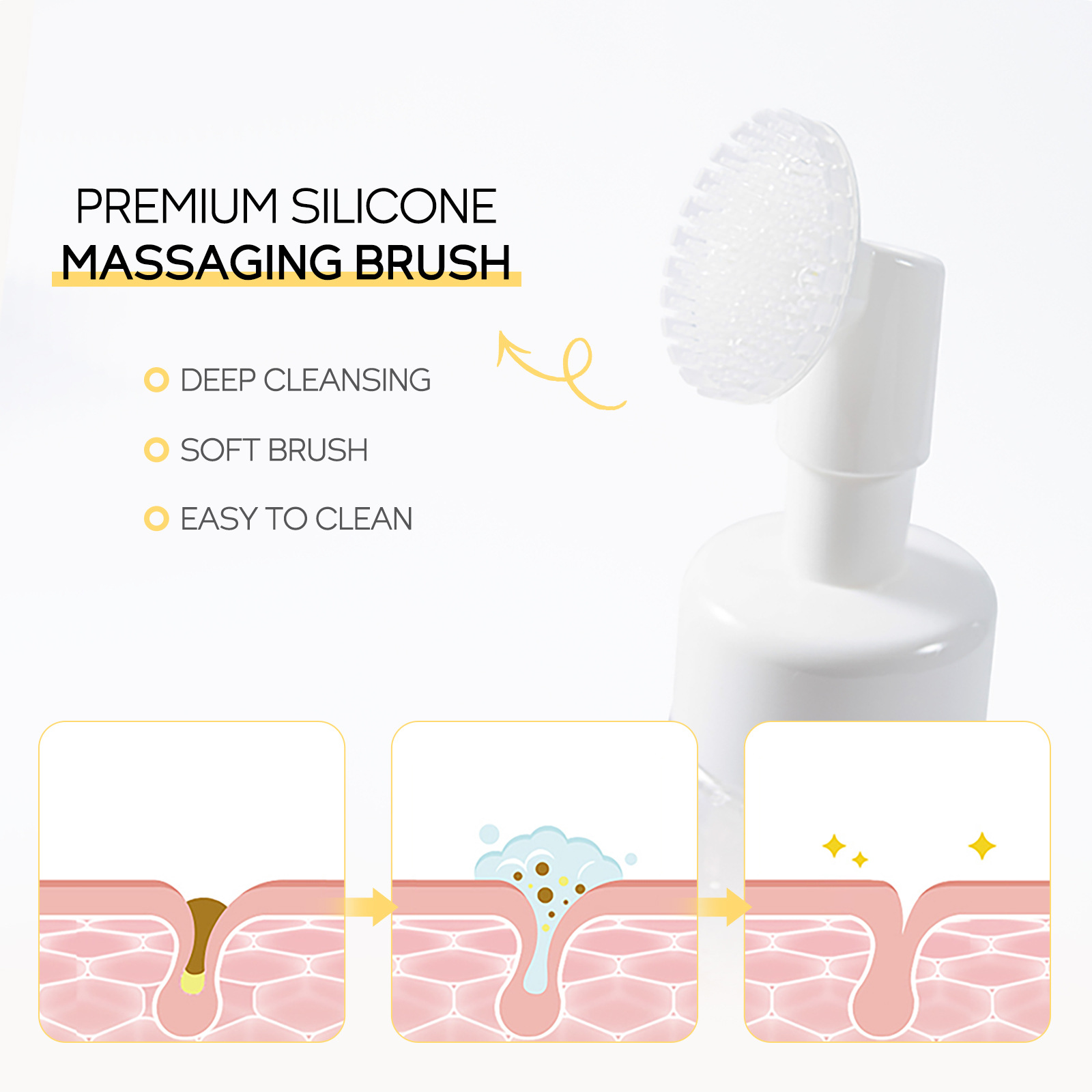 Laikou Collagen Cleansing Mousse 120ml Cleansing Cosmetics and skin care products wholesale Cross-border skin care products manufacturer details Picture
