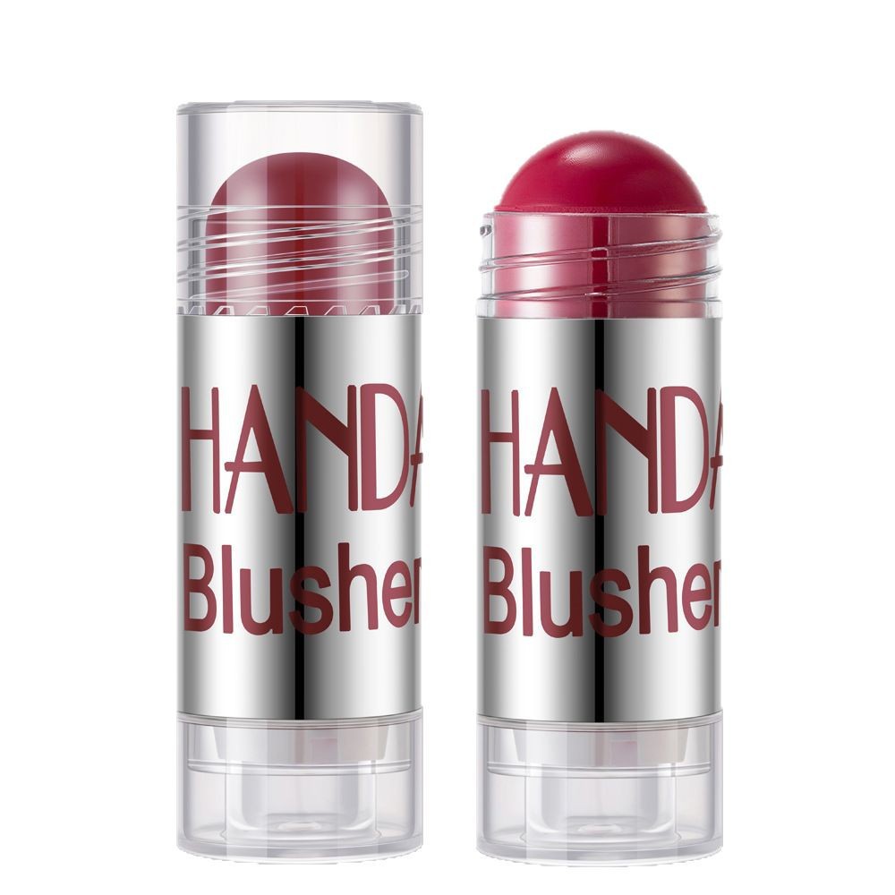 Cross-border Blush Stick HANDAIYAN Moisturizing Blush Solid Cream Blush 6-color chubby crayon Blush stick Item Picture