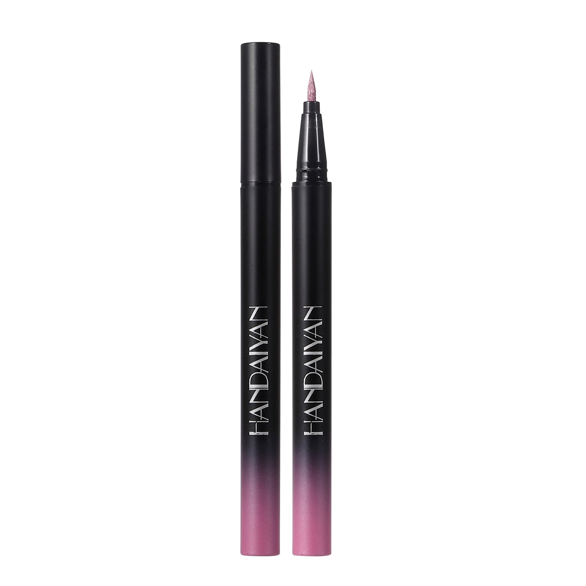 Cross-border pearlescent eyeliner pen is waterproof, long-lasting and does not smudge makeup. handaiyan is an extremely fine metallic eyeliner liquid pen Item Picture