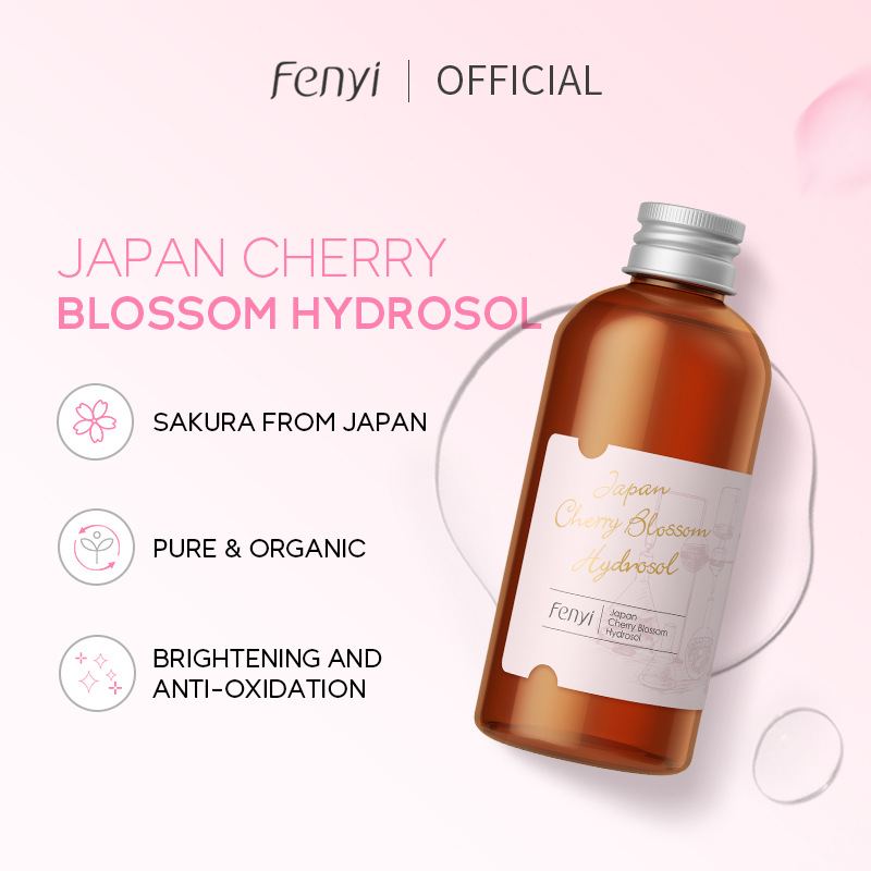 Cross-border Fenyi Japanese Cherry Blossom Hydrosol 100ml Hydrating, Moisturizing and Toning Water Surface Skin Care Product manufacturer full figure