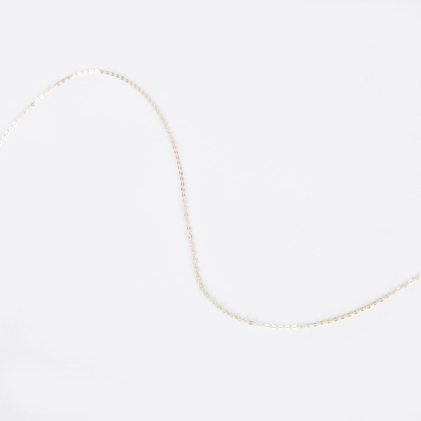 s925 sterling silver universal necklace for women, with adjustable pearl Chopard needle-style box chain details Picture