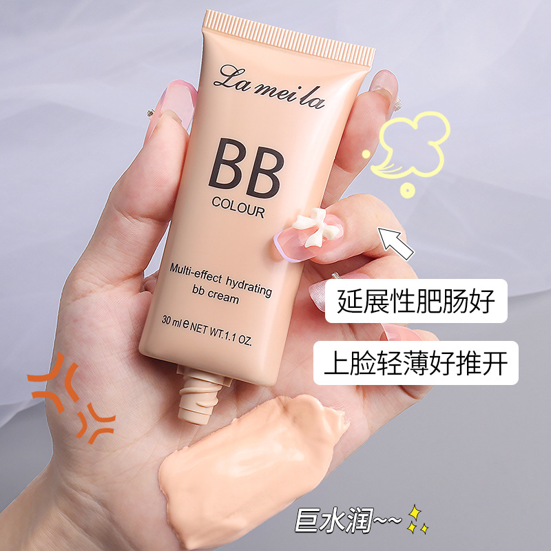 Multi-effect clear bb cream, concealer, women's moisturizing, long-lasting makeup without smuffing, student skin repair and brightening, isolation cream Foundation Application Scenario