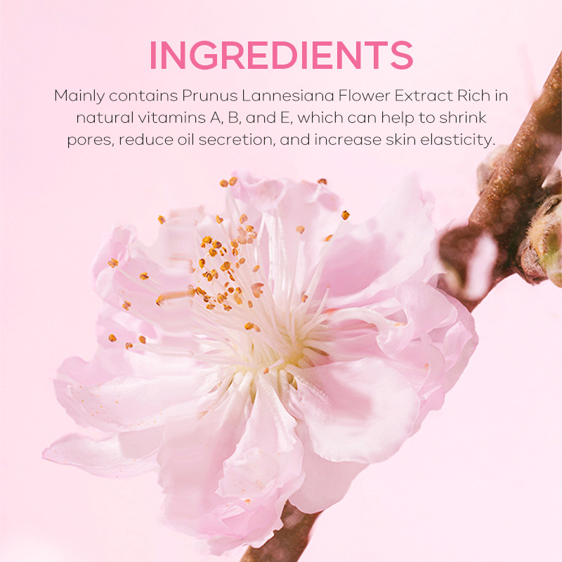 QUIYUM Japanese Cherry Blossom Solid Mask Stick 40g Hydrating, Moisturizing and brightening skin tone Cross-border manufacturer wholesale in stock Application Scenario