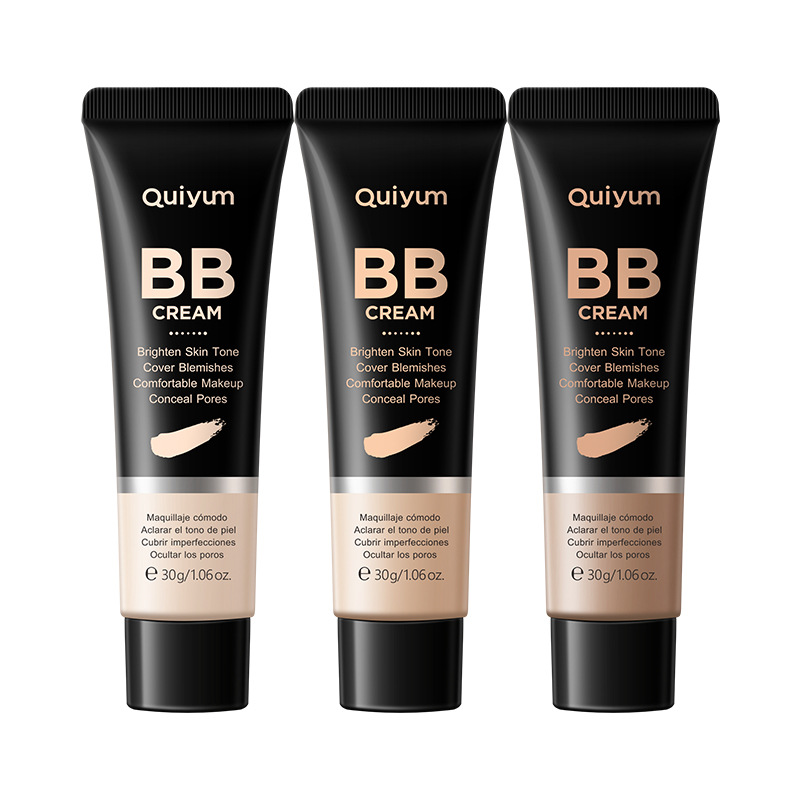 Cross-border temu version QUIYUM BB Cream 30g (Tube) Hydrating, concealing and non-smugging skin beauty cosmetic Item Picture