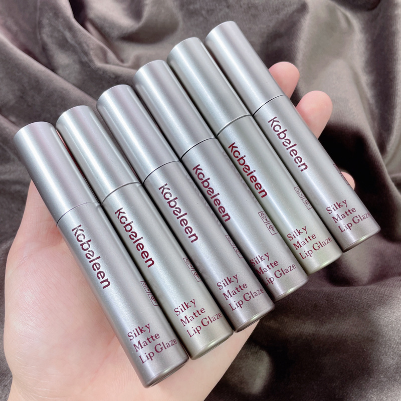 Cross-border kobeleen espresso matte lip gloss Lip gloss, velvet matte finish, not easy to fade, making the complexion fair and rosy full figure
