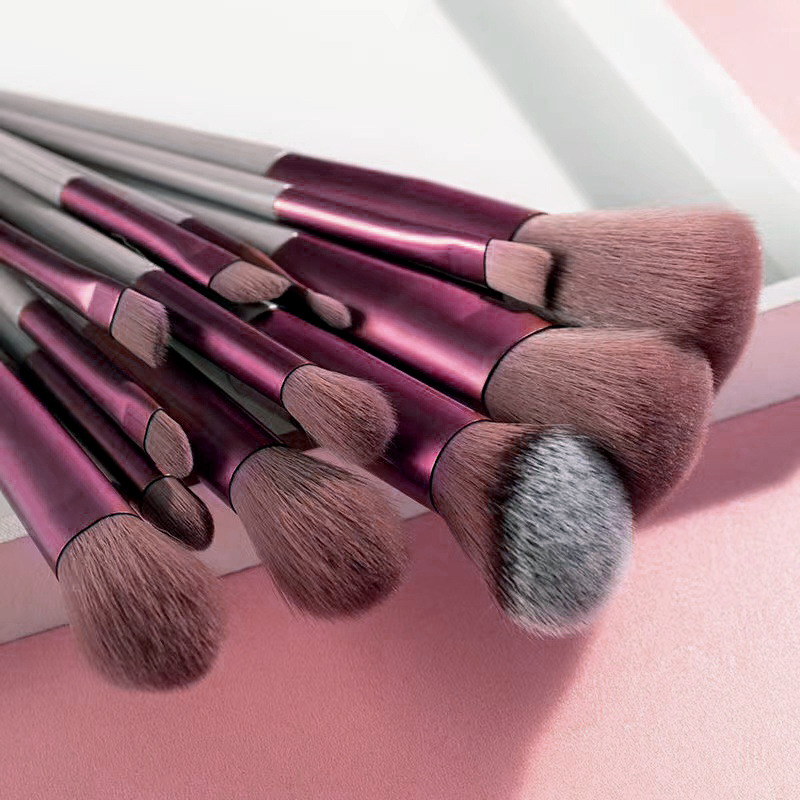 Factory direct sales of Sijiqing makeup brush set, 13 soft bristle brushes, eyeshadow brushes, loose powder beauty brushes, complete set in stock Specification drawing