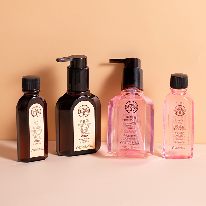 New Laikou hair Care essential oil wholesale: Smooth, frizzy, dry and radiant hair care oil manufacturer's stock available full figure