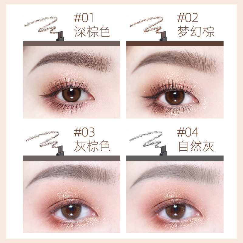 NOVO's ultra-fine misty eyebrow pencil is naturally and clearly distinguishable. It is waterproof, sweat-proof and does not smudge both eyebrows Application Scenario