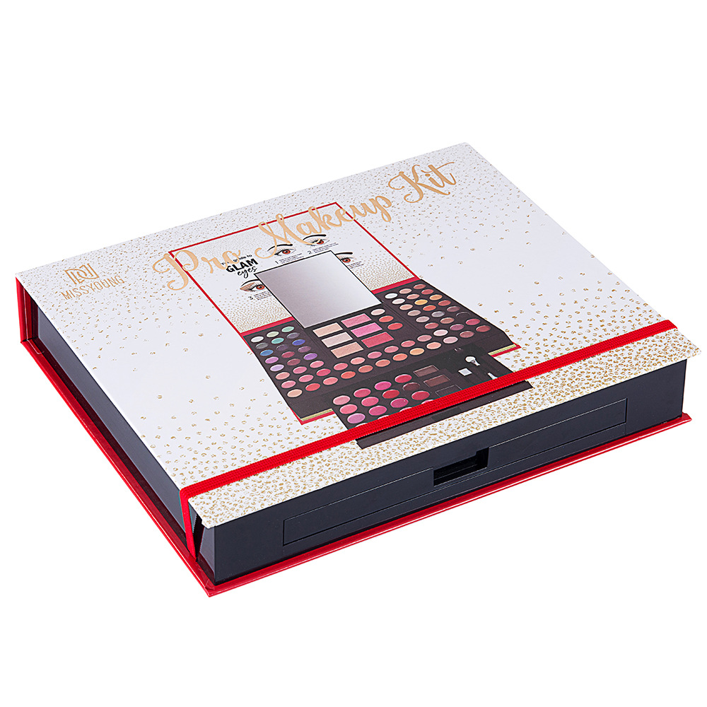MISS YOUNG's new 88-color eyeshadow palette set, Eyeshadow, Blush, Eyebrow powder and lip gloss combination gift set Item Picture