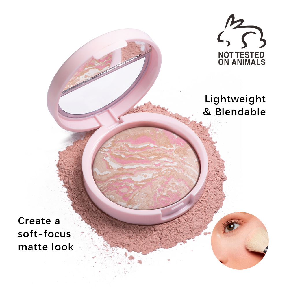 Cross-border new lakerain baking powder, highlighter Contour powder, setting and contouring Item Picture
