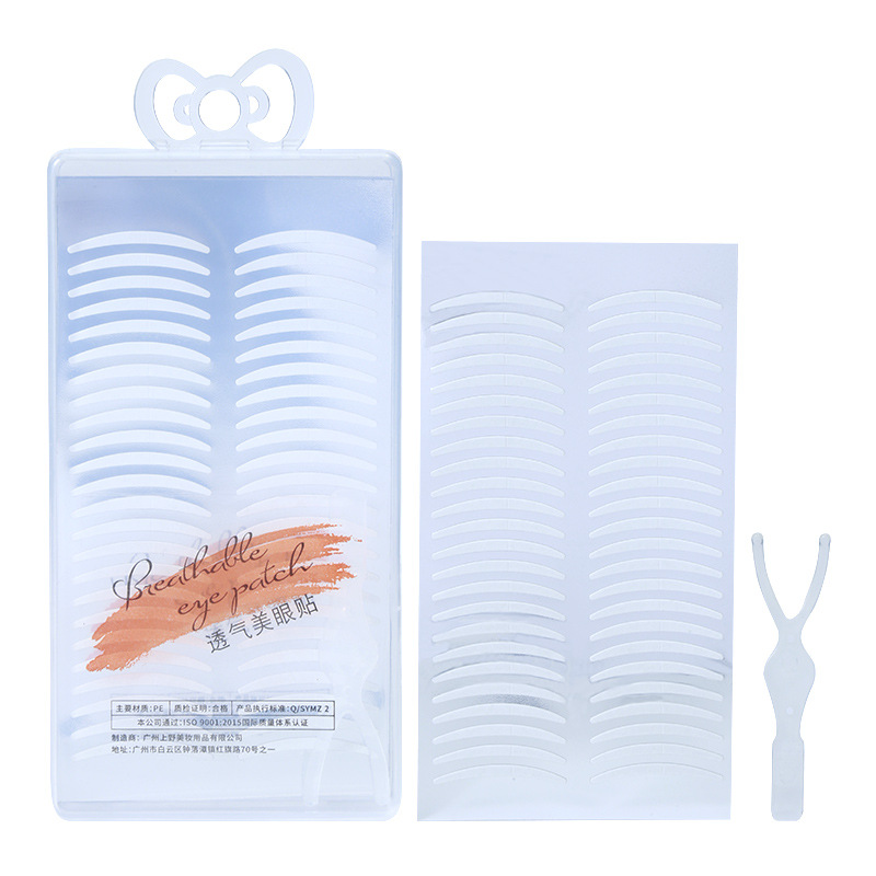 LMLTOP 96 pairs of double-sided widened Double Eyelid Stickers, Natural Invisible Breathable beauty stickers wholesale A1041 Item Picture