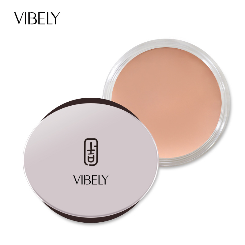 VIBELY Waterproof and non-smudging Concealer covers facial spots, acne marks, dark circles, tattoos, skin tone and foundation Item Picture