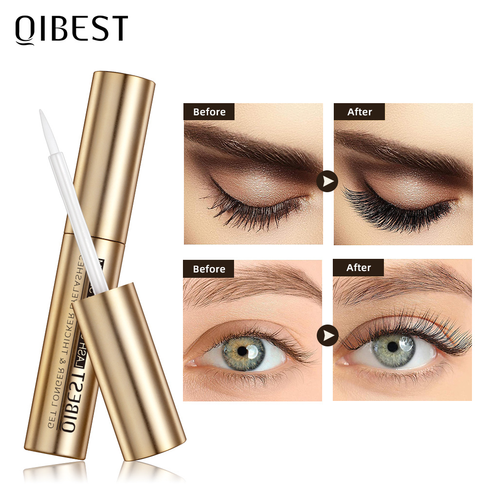 QIBEST Cross-border Best-selling Long, Thick and Curling Eyelash Care Liquid details Picture