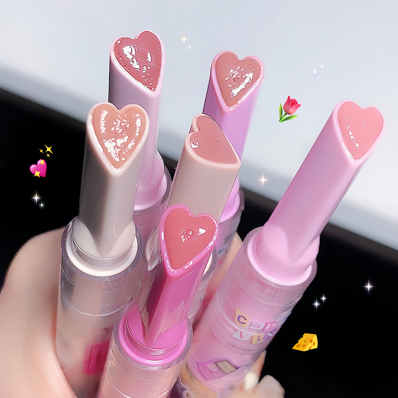 Cappuvini Carpuvini milk tea color Watermelon color solid Lip Honey Lip Mirror Lipstick Lipstick pen Application Scenario