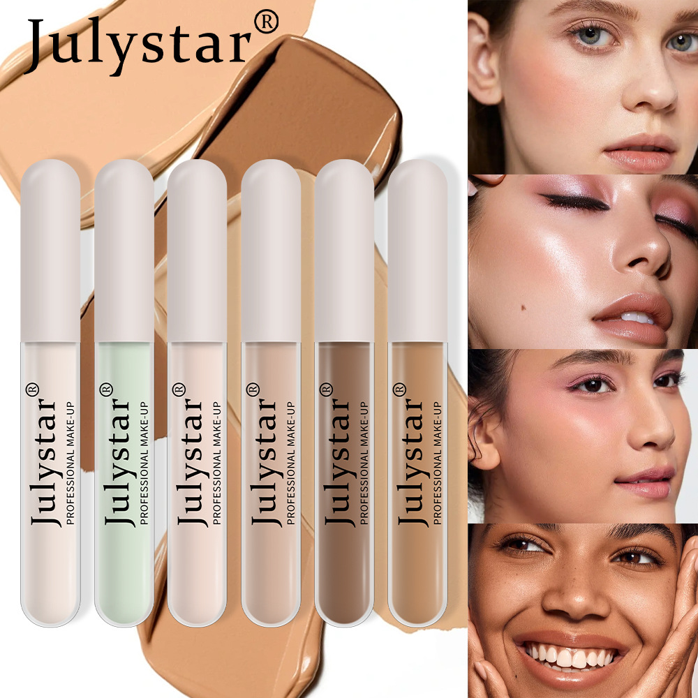 Cross Border Beauty Face Concealer Spot Concealer 6 Colors Long Lasting Natural Tattoo Concealer Eye Body Concealer full figure