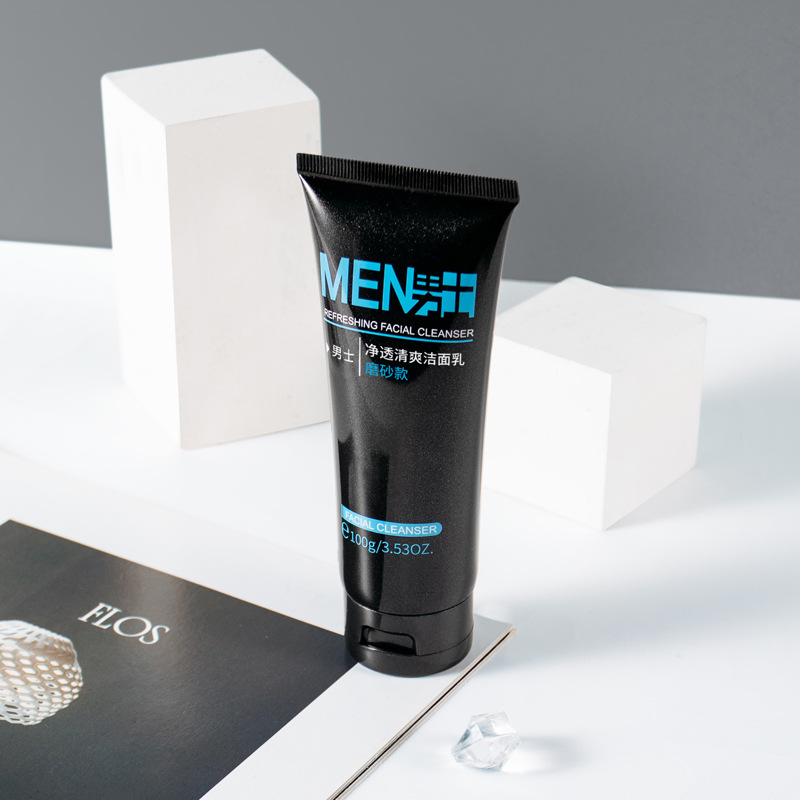 Laicome Men's Facial Cleanser (Scrub Type) 100g, Pore-cleaning for men, one-piece consignment from the manufacturer full figure