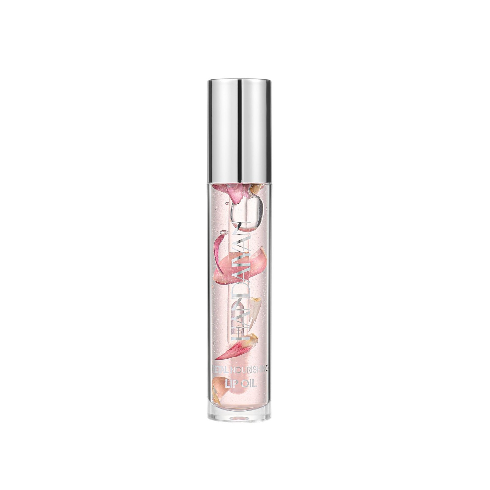 handaiyan Cross-border Transparent Dry Flower Lip Oil Mirror Light Lip Gloss Long-lasting Moisturizing and hydrating Pearlescent Lip gloss Item Picture