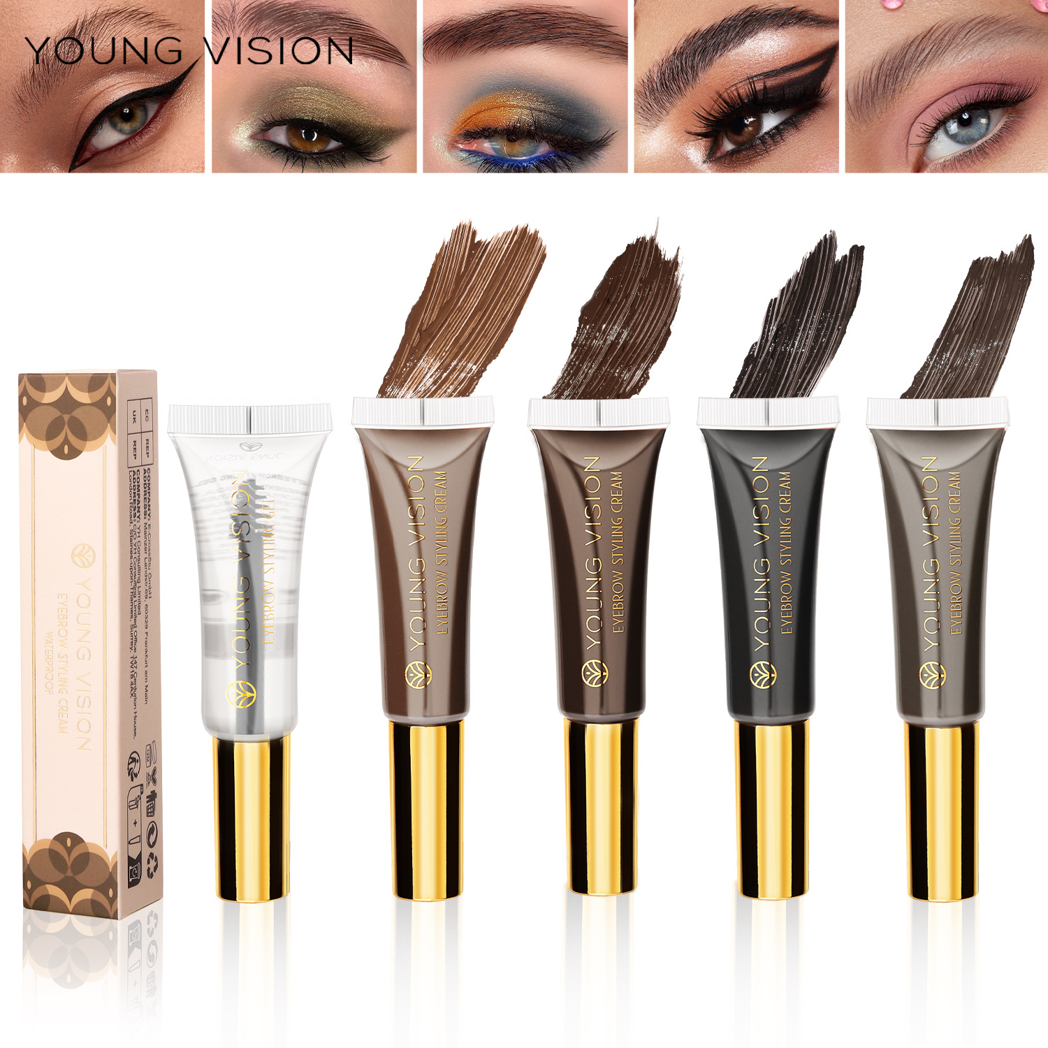 YOUNG VISION Eyebrow Dye is a three-dimensional shaping eyebrow gel that is wild and natural, and is not easy to smudge details Picture