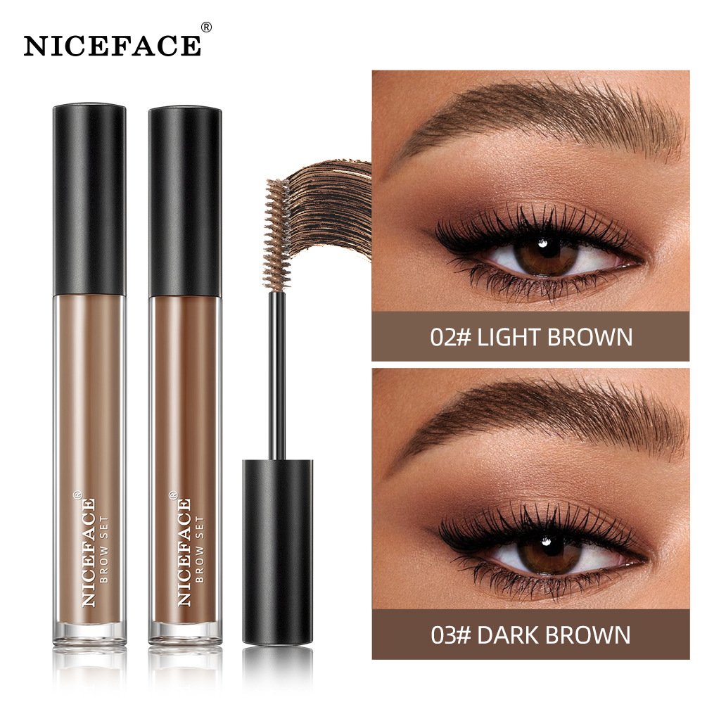 QIBEST Cross-border Eyebrow Styling Liquid is a three-dimensional eyebrow modification liquid that is waterproof, sweat-proof, non-smudging, and provides long-lasting moisture and repair full figure