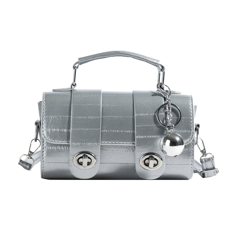A trendy soft leather round bag for women, a new autumn/winter 2024 collection, stylish and versatile, single-shoulder crossbody bag for work Item Picture