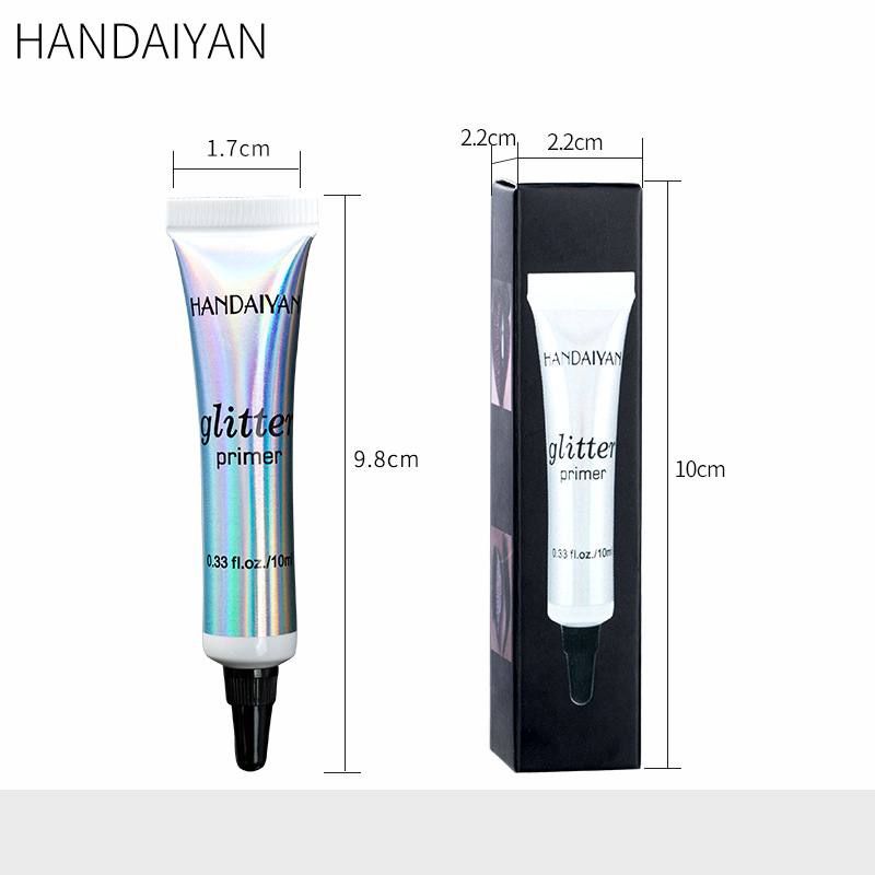 Cross-border pre-makeup isolation HANDAIYAN Lip, eye and face multi-functional sequined eyeshadow base makeup primer Item Picture