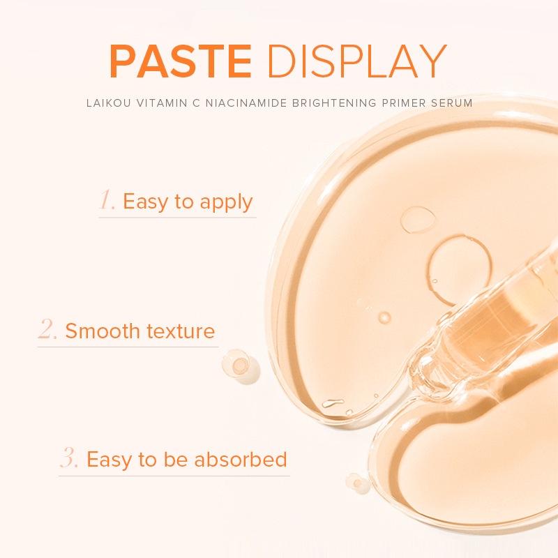 Cross-border LAIKOU Vitamin C Essence Serum 100ml Hydrating and Moisturizing Skin Care Product VC Essence Application Scenario
