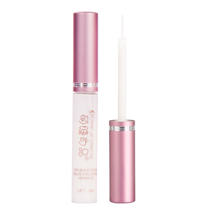 Mengjie Shangpin Powder Glue False eyelash glue is a gentle, sticky, quick-drying, setting, transparent and seamless single-cluster eyelash glue Item Picture