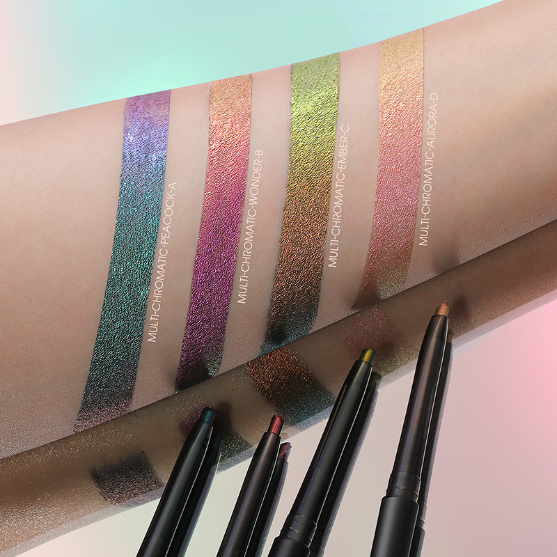 Langmanni Chameleon Eyeliner Gel Pen Long-lasting Makeup Formula Water Colorful color-changing Eyeliner Pen available in 4 colors Application Scenario