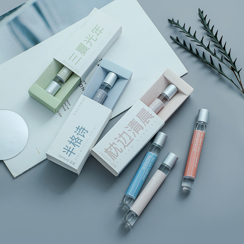 The popular online hit "Shi Mang First Love with You" roll-on perfume for female students, a fresh and light body lotion, and a roll-on perfume for no man's land full figure