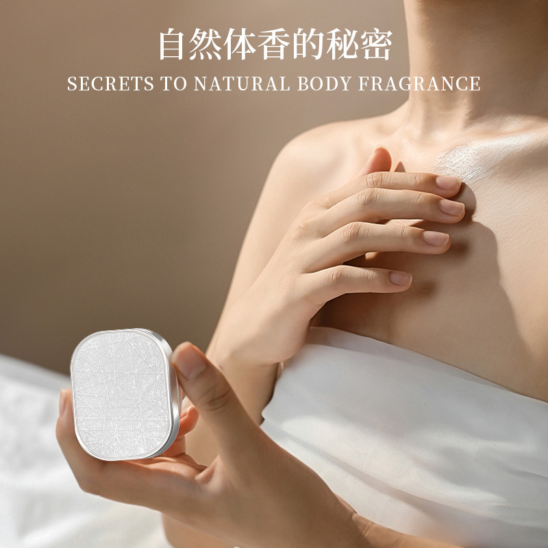 Nicor Luxury Solid Perfume is a portable pocket card perfume with a light floral and fruity scent that is fresh and lingering for young girls Specification drawing