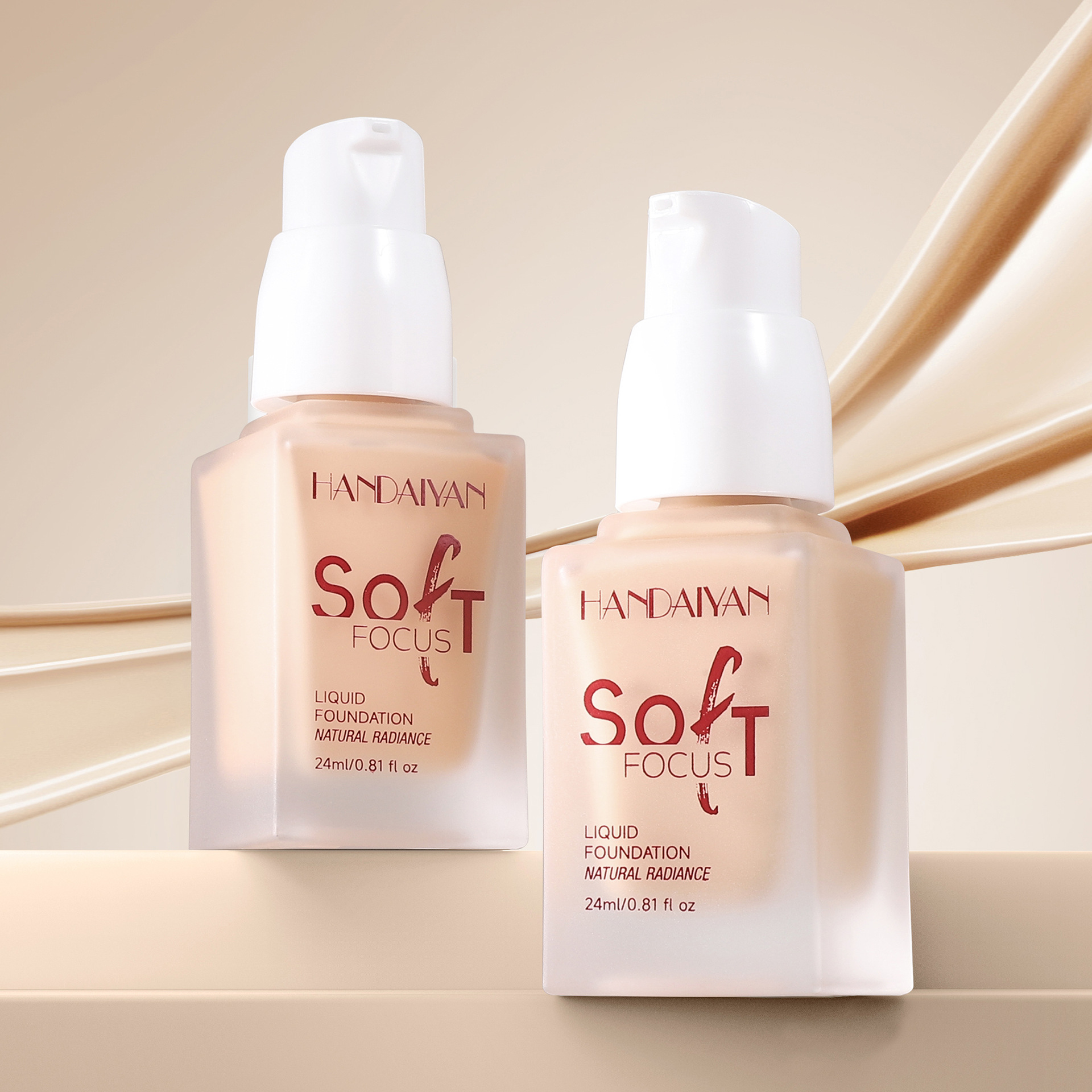 Cross-border Foundation, long-lasting concealer, no smudging, no dry skin, no sticking. handaiyan Foundation, European and American foundation details Picture