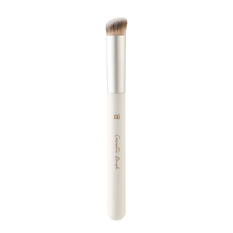 xixi Concealer Brush 270 Naturally adheres well, does not absorb powder, oblique head cosmetic brush leaves no trace, soft and skin-friendly X765 Item Picture