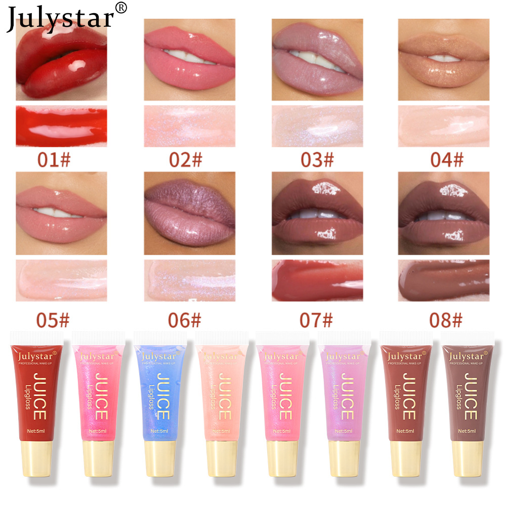 Cross-border hydrating lip gloss with a lustrous texture, non-stick cup, brightening tube, lip gloss and lip gloss wholesale for export Specification drawing