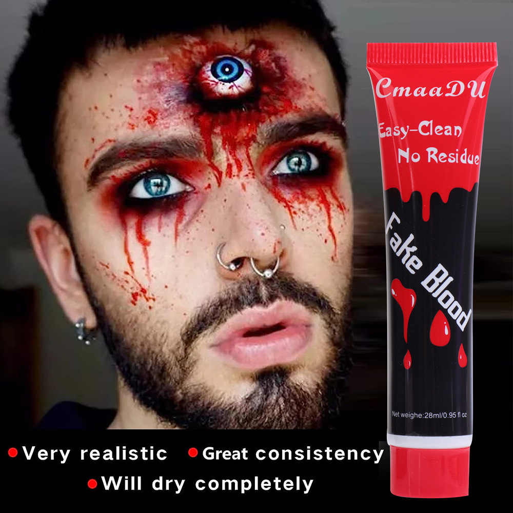 Check it out! Link Disclaimer - Exclusive for foreign trade :CmaaDU Halloween Fake Blood Specification drawing