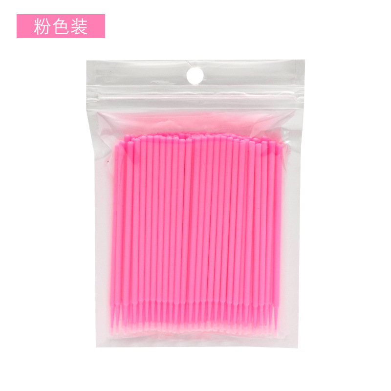 New tattoo and false eyelash cleaning cotton swab, disposable cleaning stick, quick removal false eyelash cotton swab Item Picture