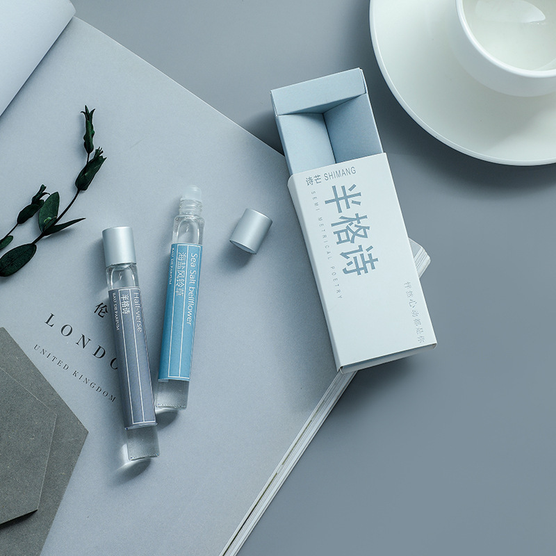 The popular online hit "Shi Mang First Love with You" roll-on perfume for female students, a fresh and light body lotion, and a roll-on perfume for no man's land Specification drawing