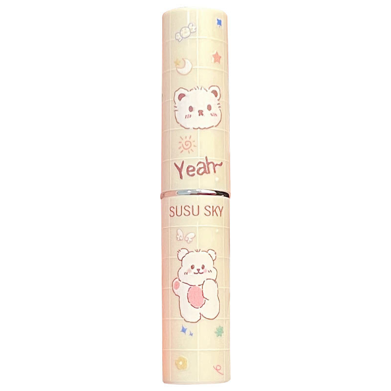 SUSU SKY Pet Paradise's colored lip balm repairs, moisturizes and brightening the complexion. The sweet and chubby lips are affordable for girls Item Picture