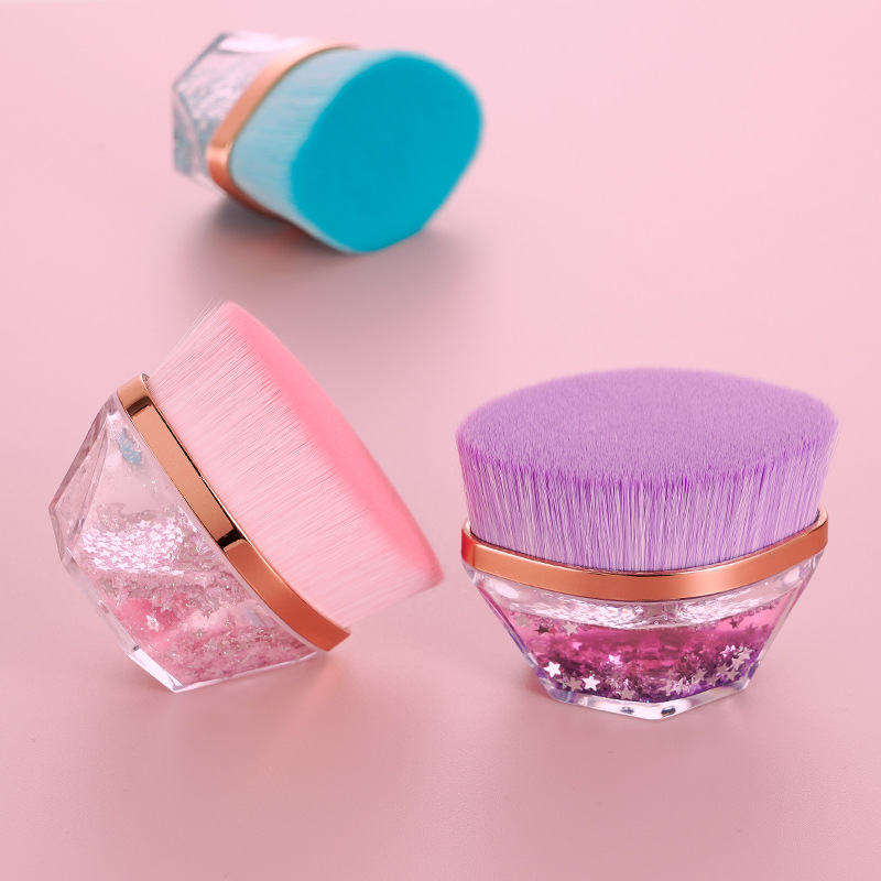 No. 55 Magic Foundation Refresh Style Flat-head Brush, Foundation Brush, Makeup Brush, Loose Powder, Blush Brush, Beauty Influencer Brush wholesale full figure
