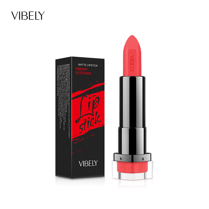 VIBELY Cross-border exclusive export non-stick lipstick cups, matte 29 nude color, earthen color, European and American lipsticks for export Item Picture
