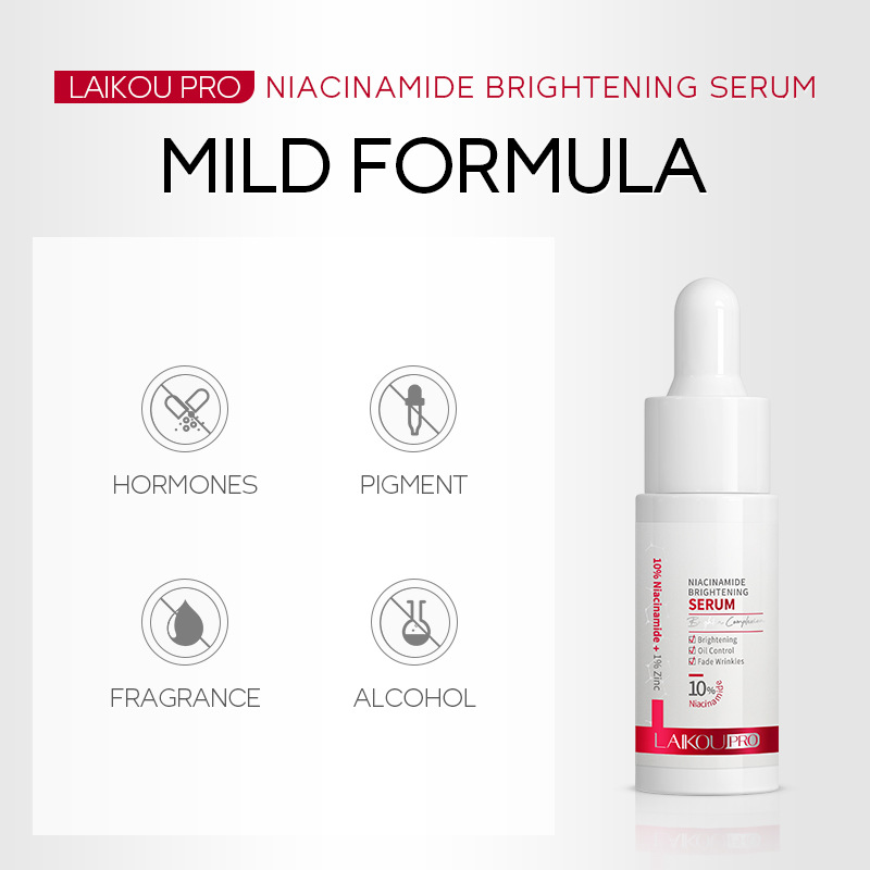 Laikou PRO Niacinamide Essence 17ml Moisturizing Skin Care products and cosmetics Cross-border manufacturer wholesale Specification drawing